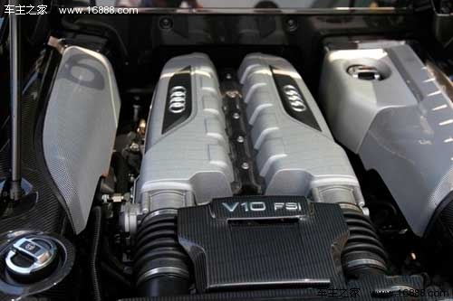 奥迪r8 5.2l v10 发动机