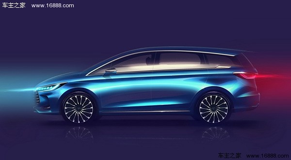 变成MPV啦 比亚迪宋7座版最新预告图_国内新