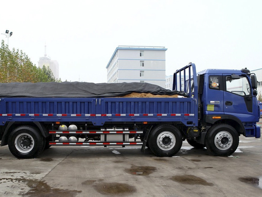 瑞沃工程用车220马力 6X2 7.5米栏板载货车(BJ1255VNPHE-5)（指导价：20.50万）