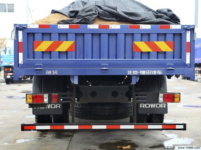 瑞沃工程用车220马力 6X2 7.5米栏板载货车(BJ1255VNPHE-5)（指导价：20.50万）