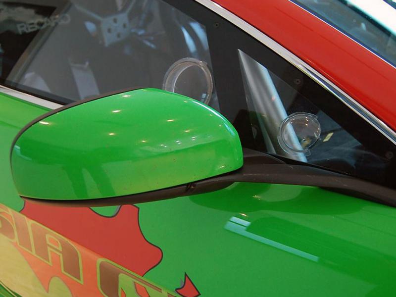 V8 Vantage绿色V8 Vantage 07款 Manual Coupe后视镜