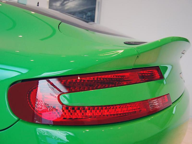 V8 Vantage绿色V8 Vantage 07款 Manual Coupe左后尾灯