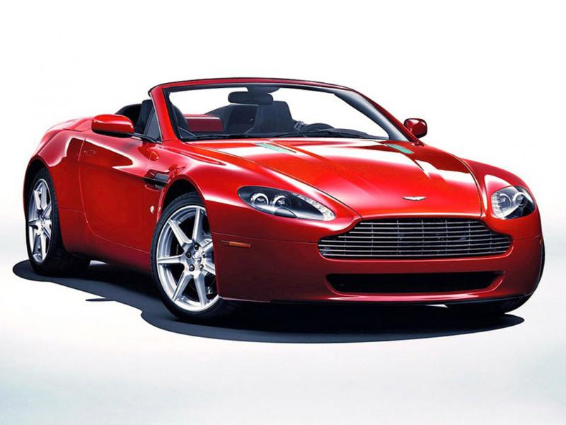 V8 Vantage红色V8 Vantage 07款 Sportshift Road右前45度