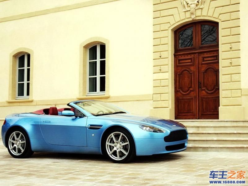 V8 Vantage蓝色 V8 Vantage