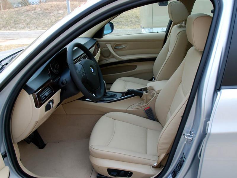 银色宝马3系 09款 320i时尚型前排空间|宝马3系内饰图片 – 车主之家