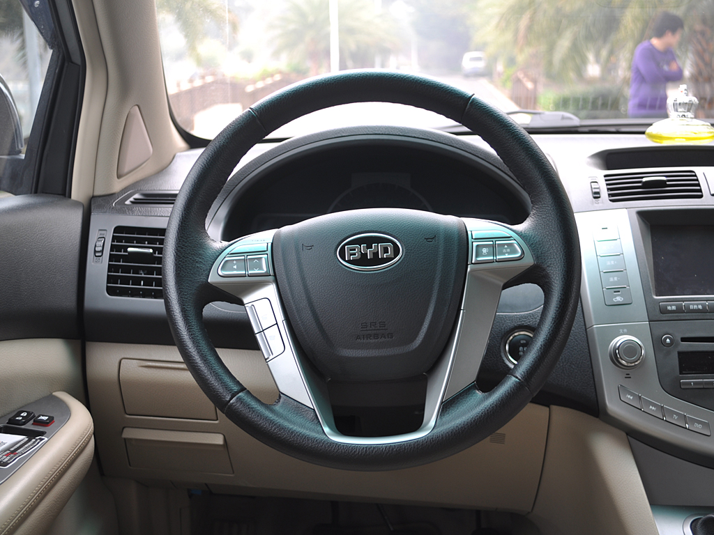 方向盘|比亚迪s6内饰图片 – 车主之家