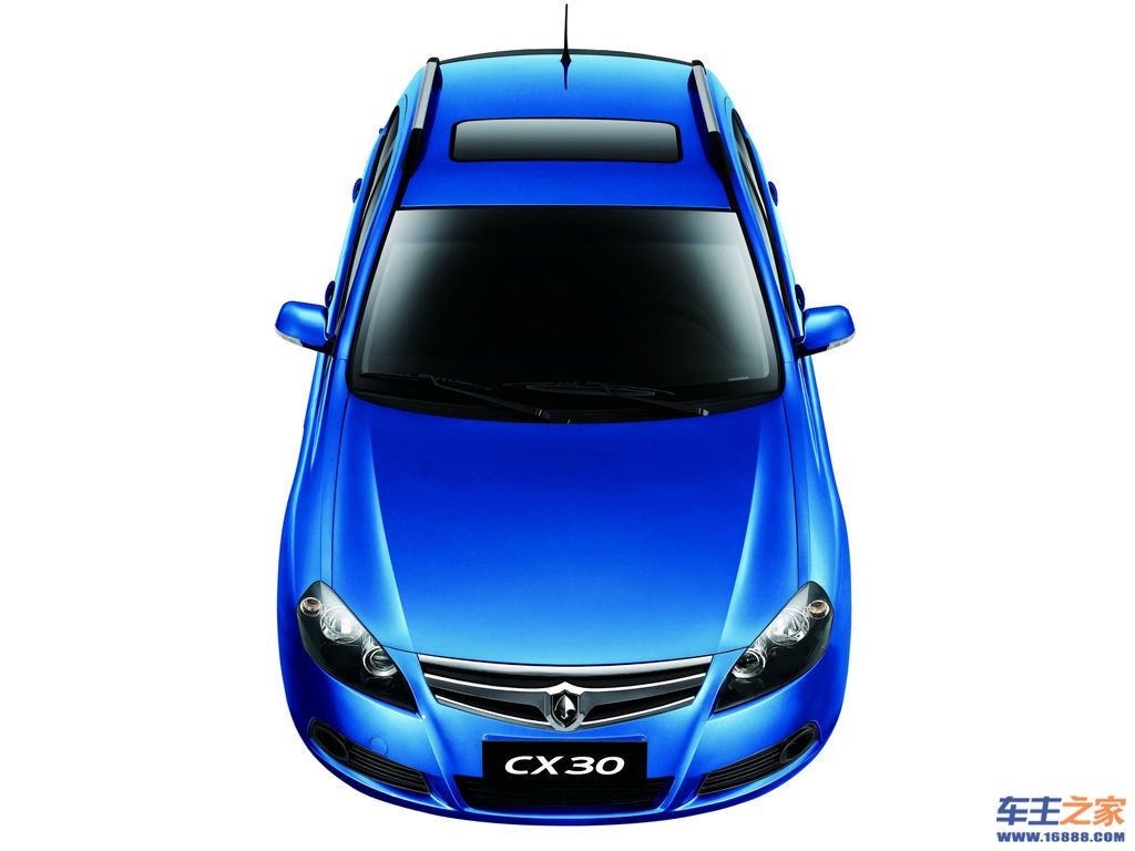长安CX30蓝色 长安CX30