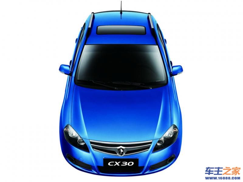 长安CX30蓝色 长安CX30