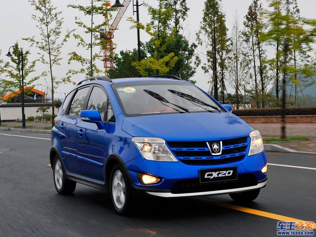 蓝色 长安cx20
