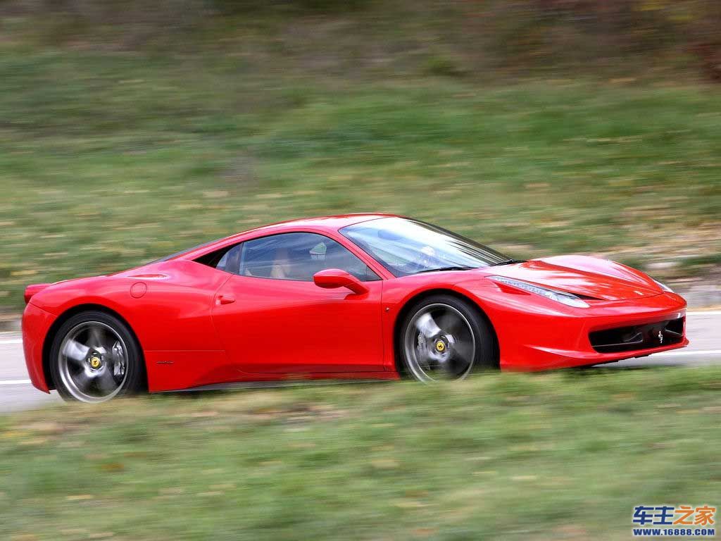法拉利458黄色 法拉利458 Italia