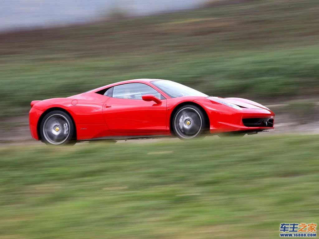 法拉利458黄色 法拉利458 Italia