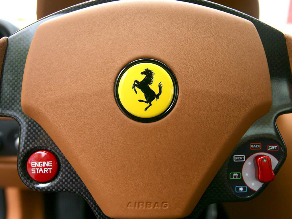 法拉利5992010款 fiorano hgte车标