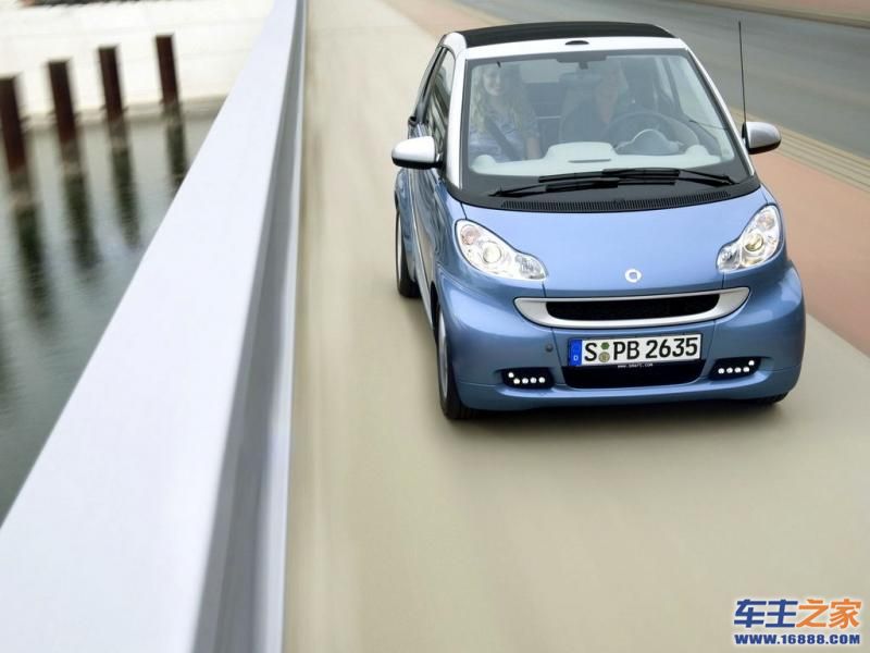 smart fortwo蓝色 smart fortwo