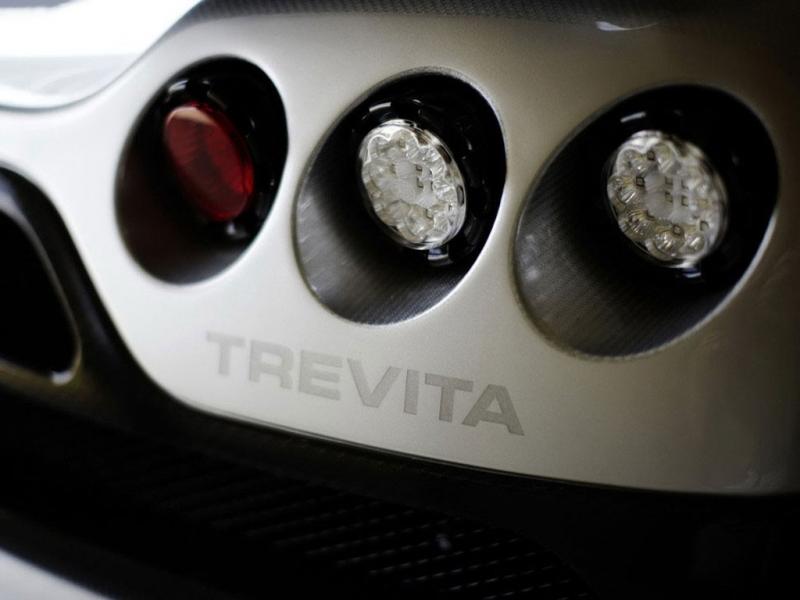 银色柯尼赛格CCXR 2010款 Trevita尾灯