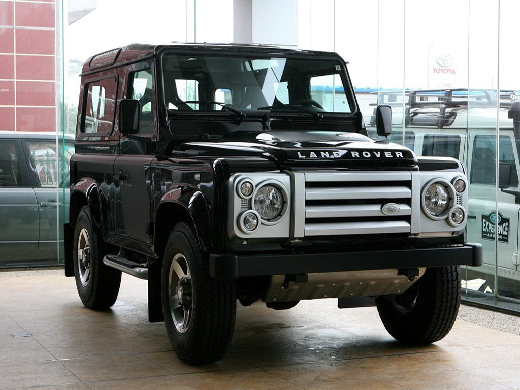 黑色卫士前侧身|卫士外观图片 – 车主之家