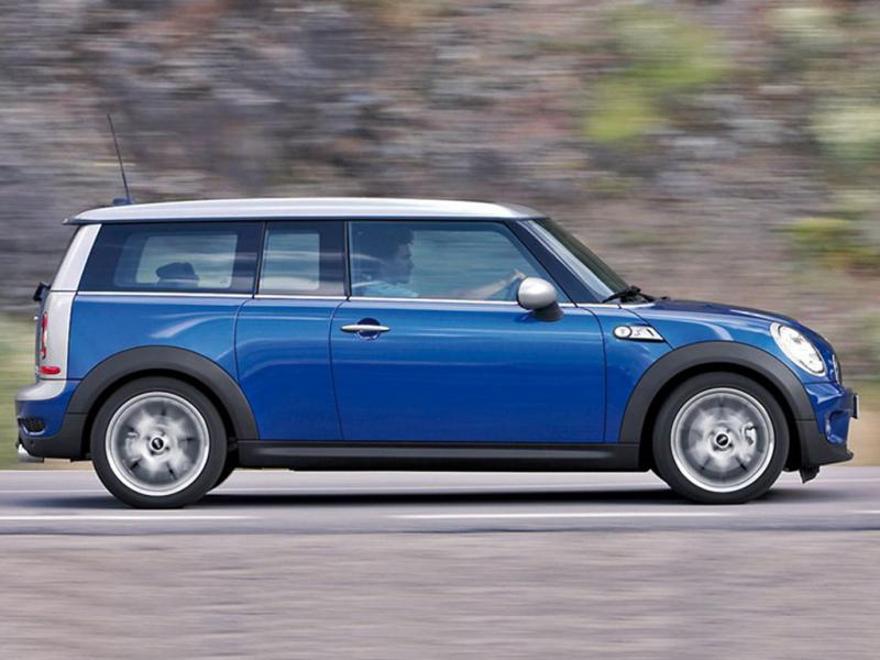 MINI CLUBMAN蓝色MINI CLUBMAN 07款 CLUBMAN EXCIT正侧方