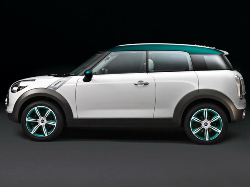 MINI COUNTRYMAN银色MINI Countryman正侧方