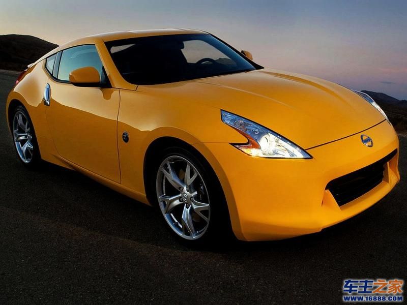 日产370Z黄色 日产370Z