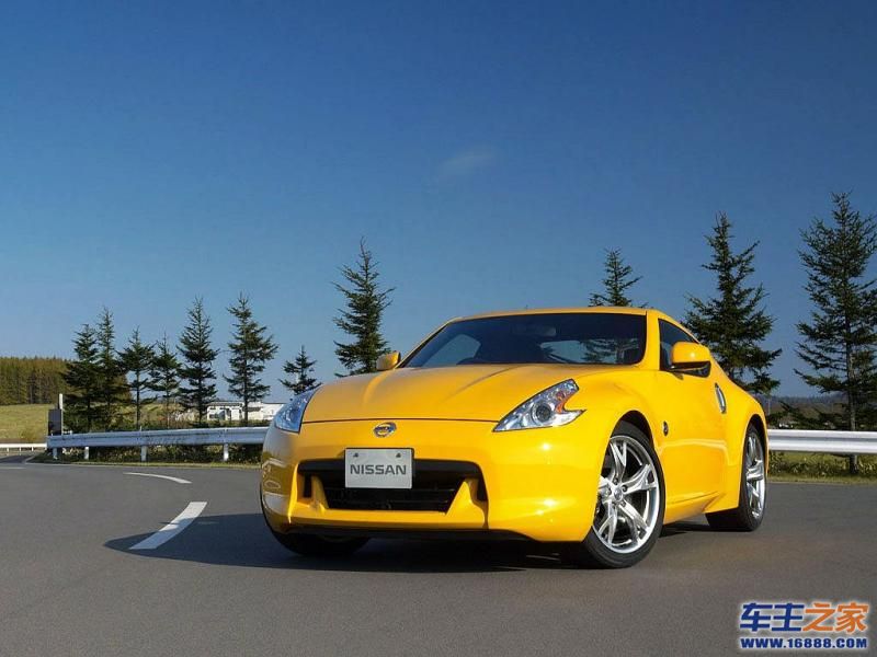 日产370Z黄色 日产370Z