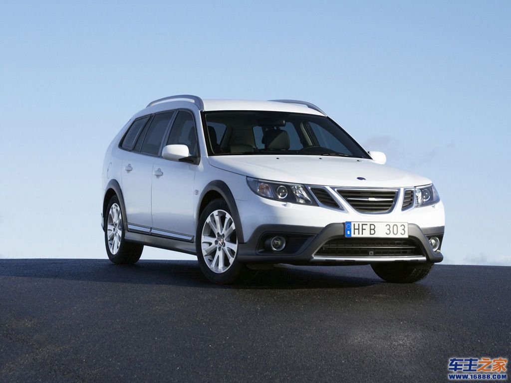 Saab 9-3白色 Saab 9-3