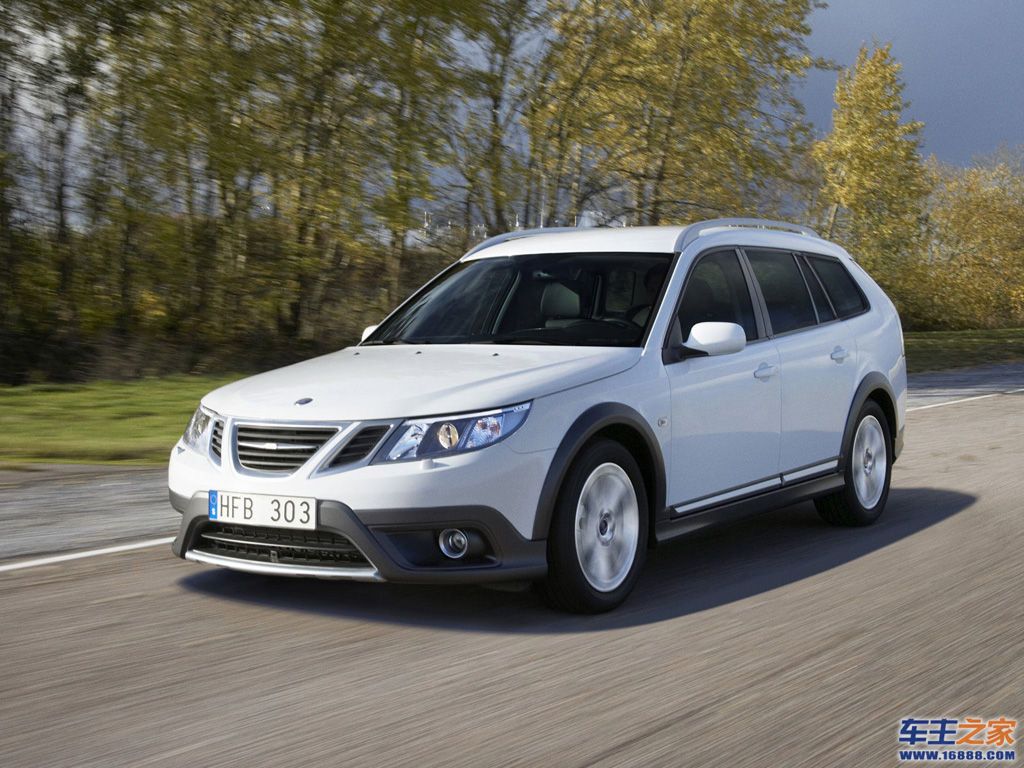 Saab 9-3白色 Saab 9-3