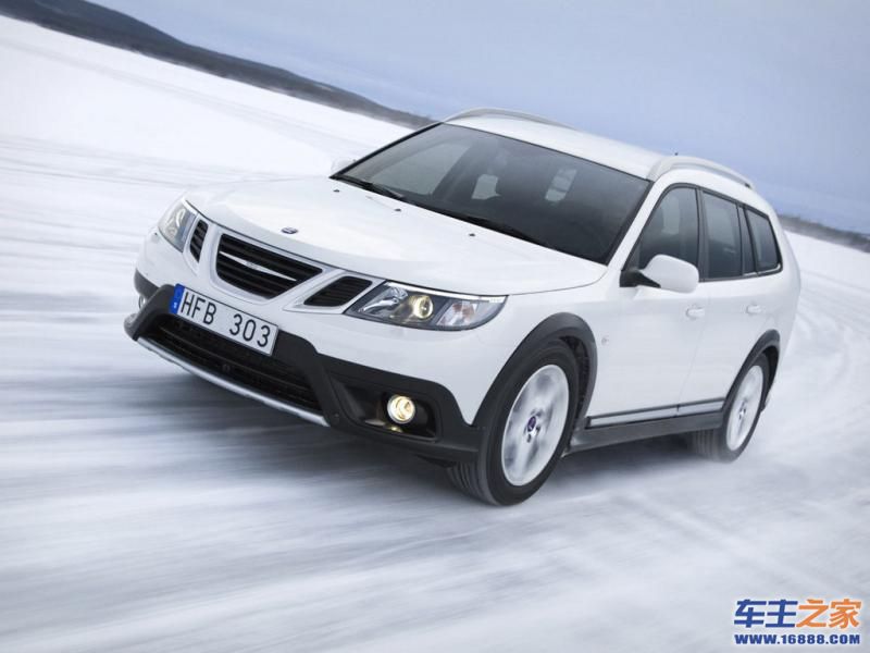 Saab 9-3白色 Saab 9-3