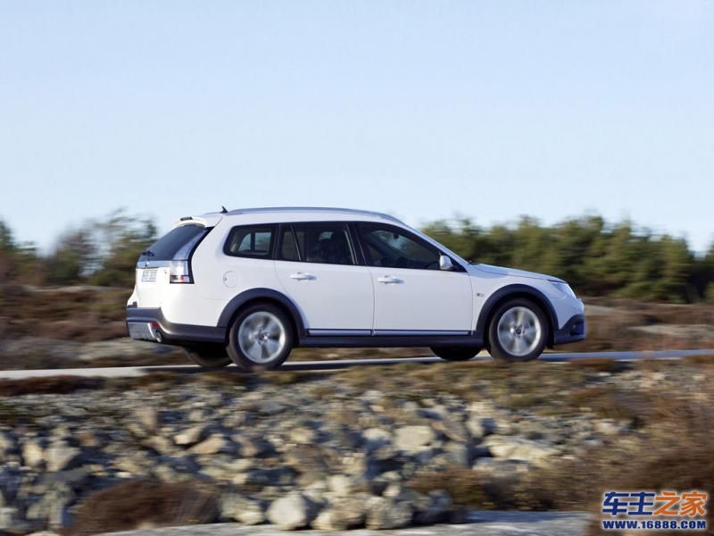 Saab 9-3白色 Saab 9-3
