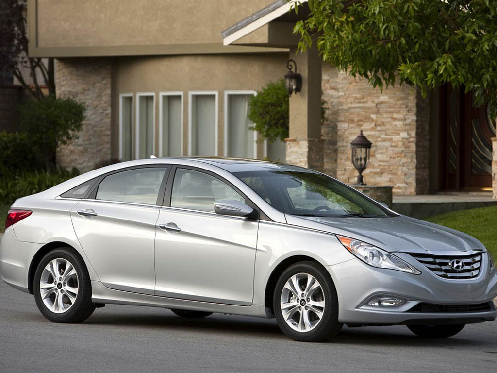 索纳塔右侧正视|索纳塔八外观图片 – 车主之家