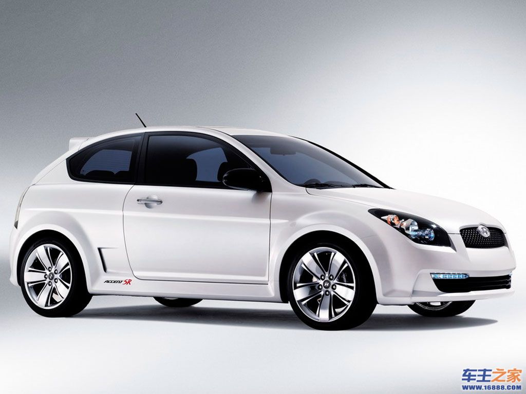 汽车图库 现代 北京现代 雅绅特(44/252) 外观 白色 雅绅特 参考成交