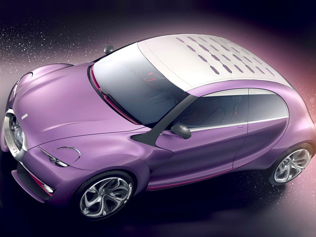 汽车图库 (7/17) 外观 紫色雪铁龙revolte俯视左前方 参考成交价: 询